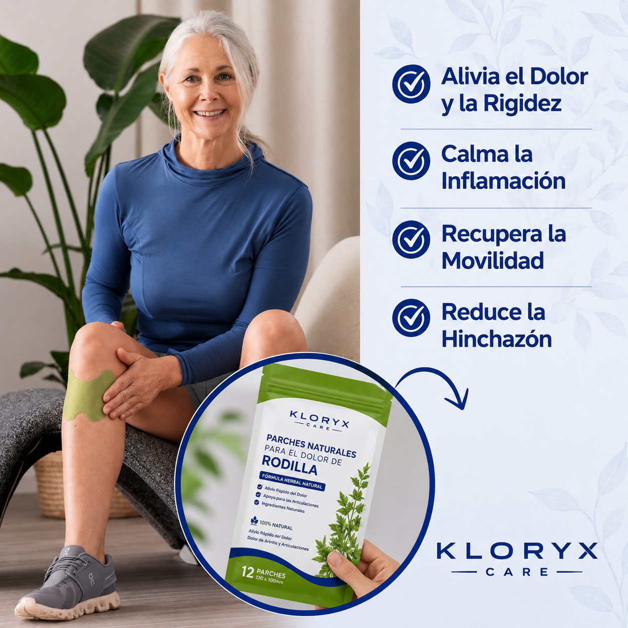 Moviflex - Parches para las rodillas (12-Unidades)