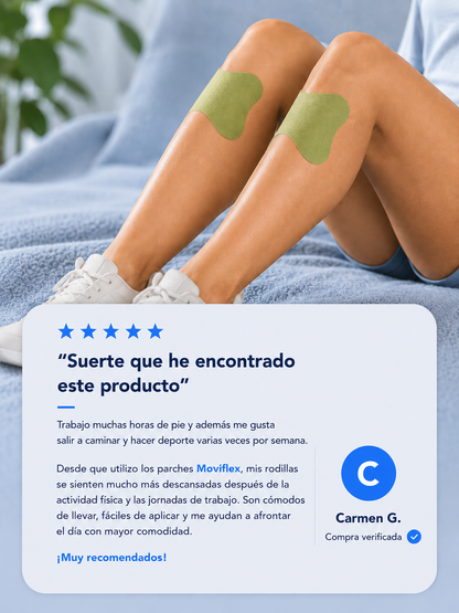 Moviflex - Parches para las rodillas (12-Unidades)